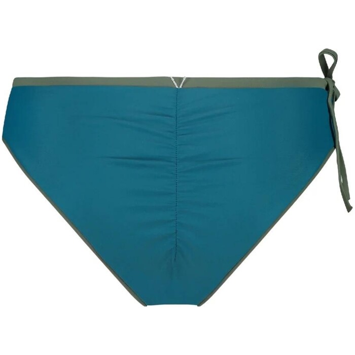 2024 Wallien Womens Drawstring Reversible Bikini Bottom 102027001 - Green / Teal